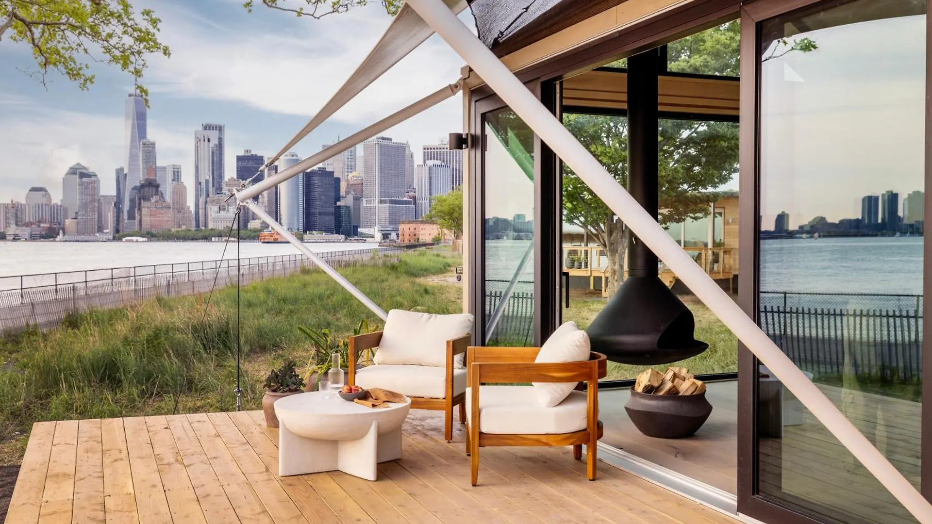 Collective Retreats Governors Island Нью-Йорк